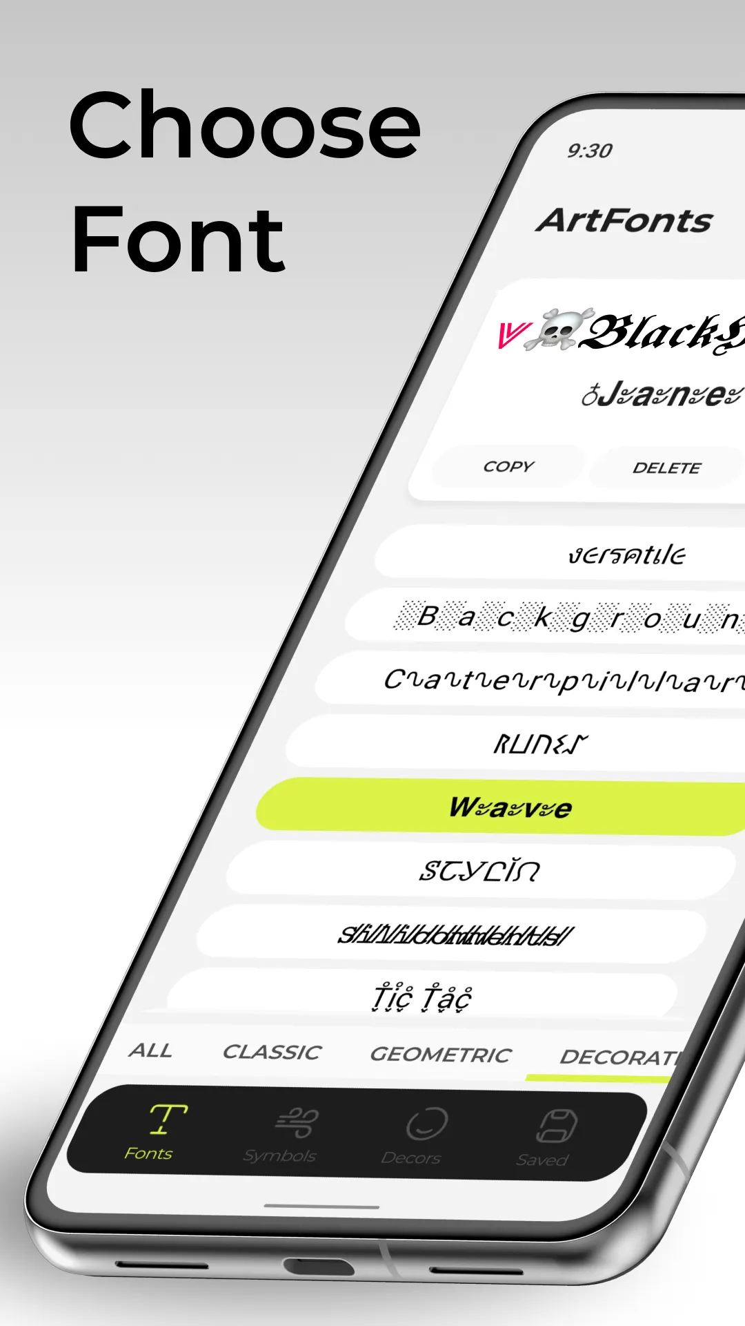 ArtFonts: Stylish Text | Indus Appstore | Screenshot