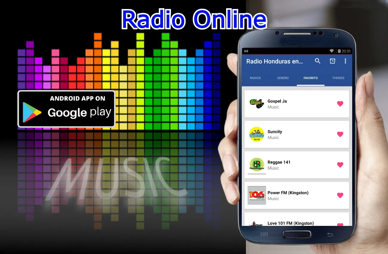 Honduras Radio FM Stations | Indus Appstore | Screenshot