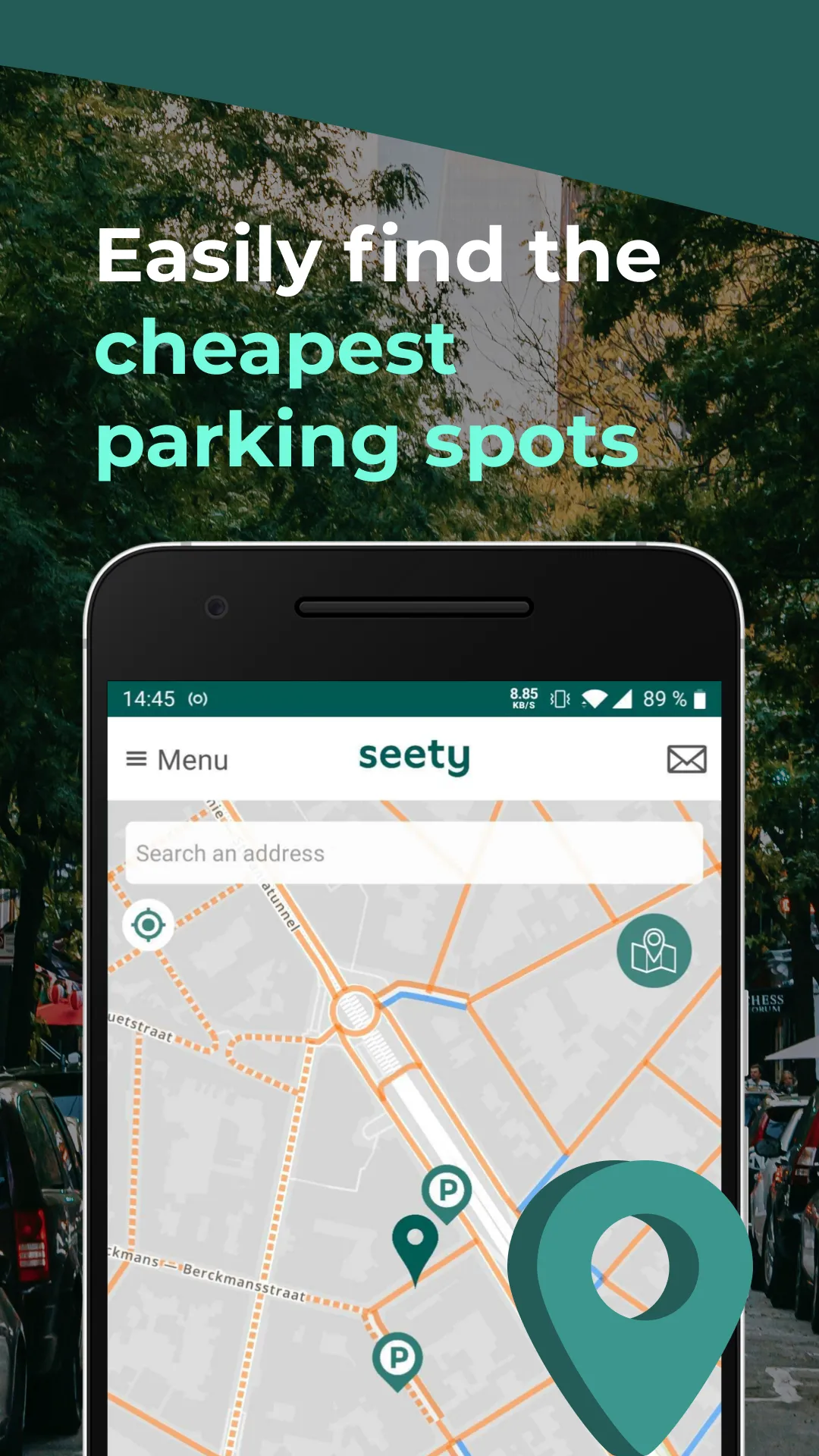 Seety: smart & free parking | Indus Appstore | Screenshot