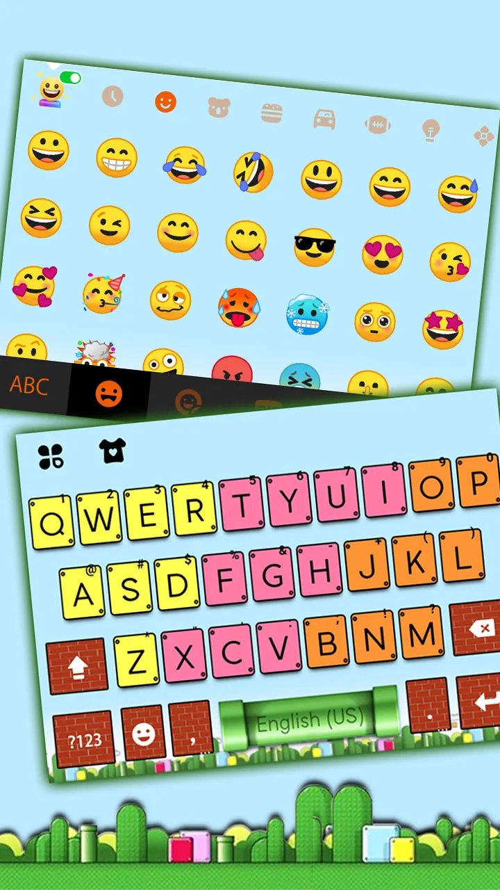 Colorful Keyboard Background | Indus Appstore | Screenshot