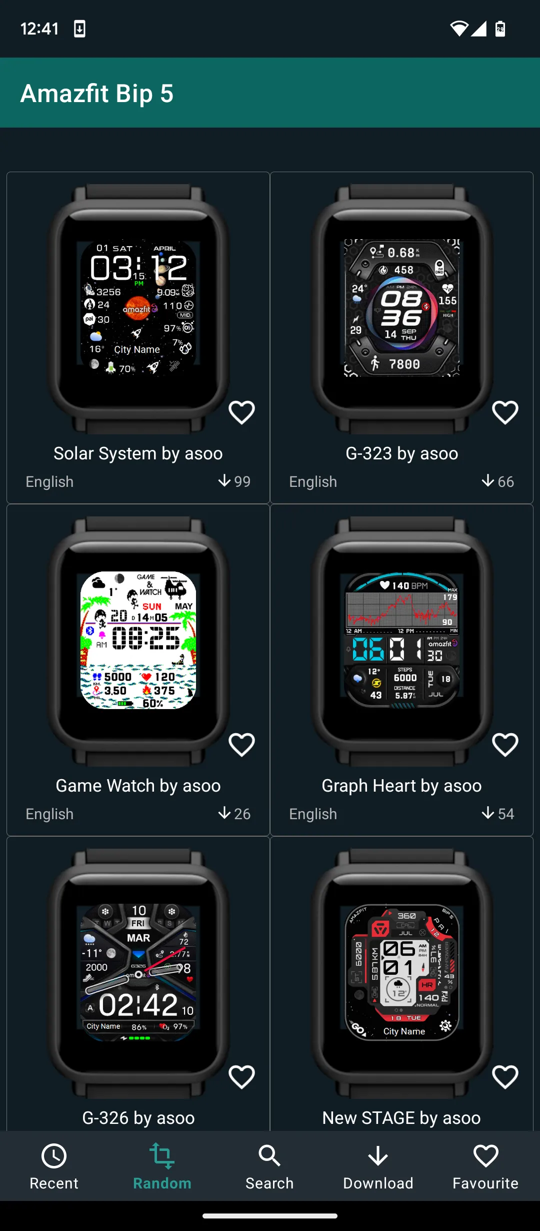 Watchfaces Amazfit Bip 3/5 & U | Indus Appstore | Screenshot