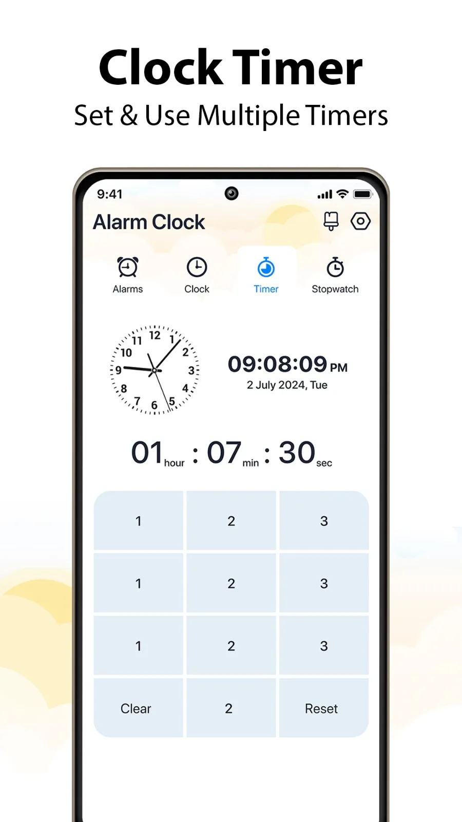 Alarm Clock with Timer | Indus Appstore | Screenshot