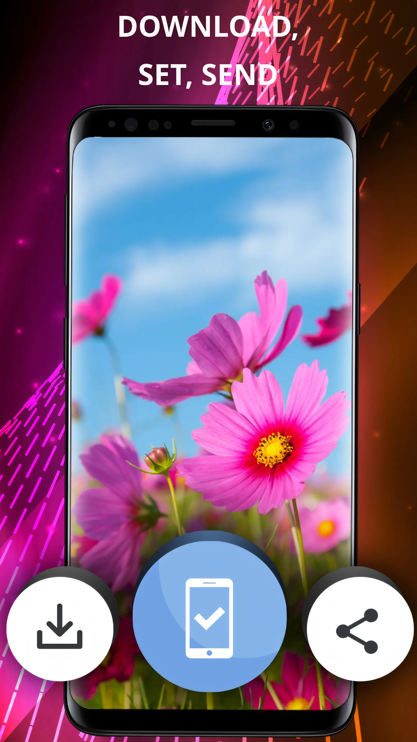 Flowers wallpaper for phone | Indus Appstore | Screenshot