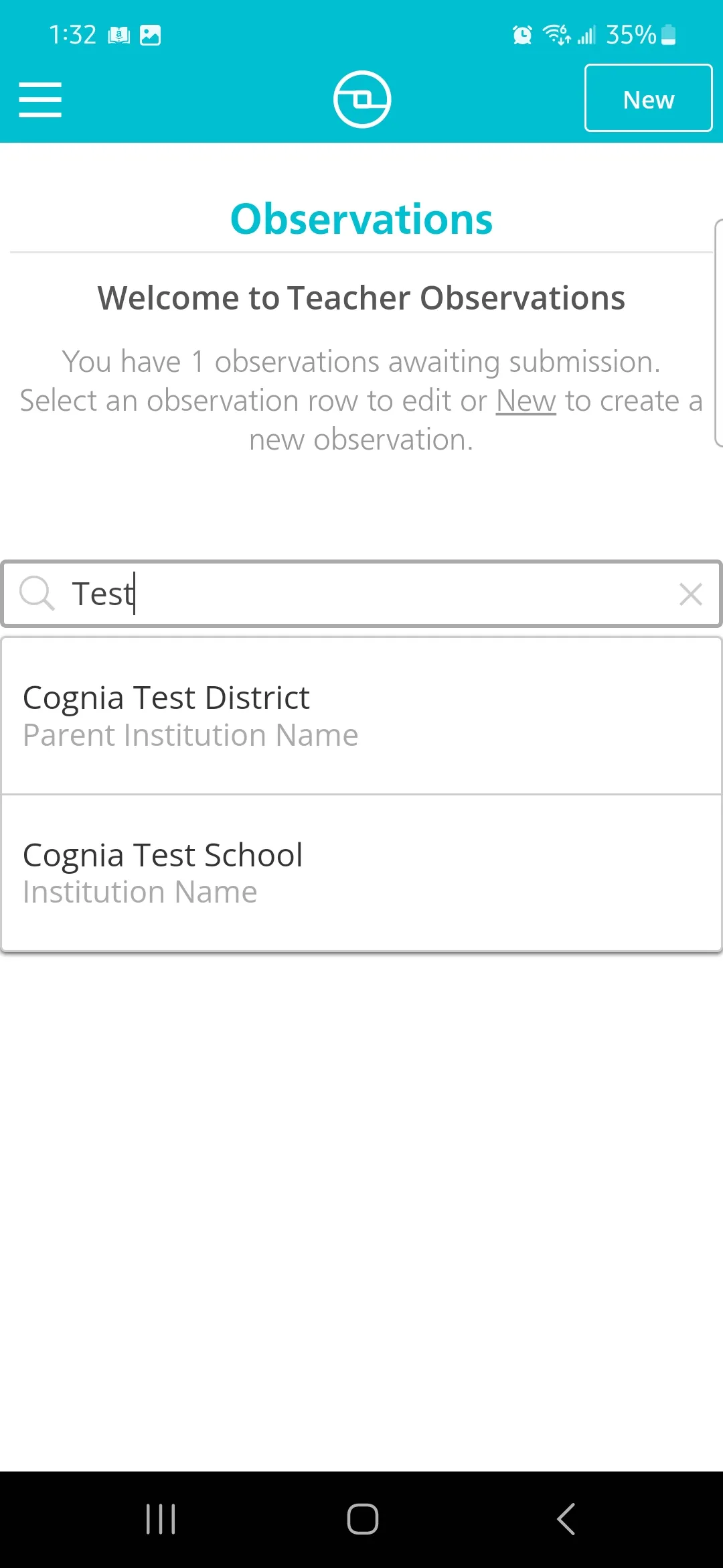 Cognia Observations | Indus Appstore | Screenshot