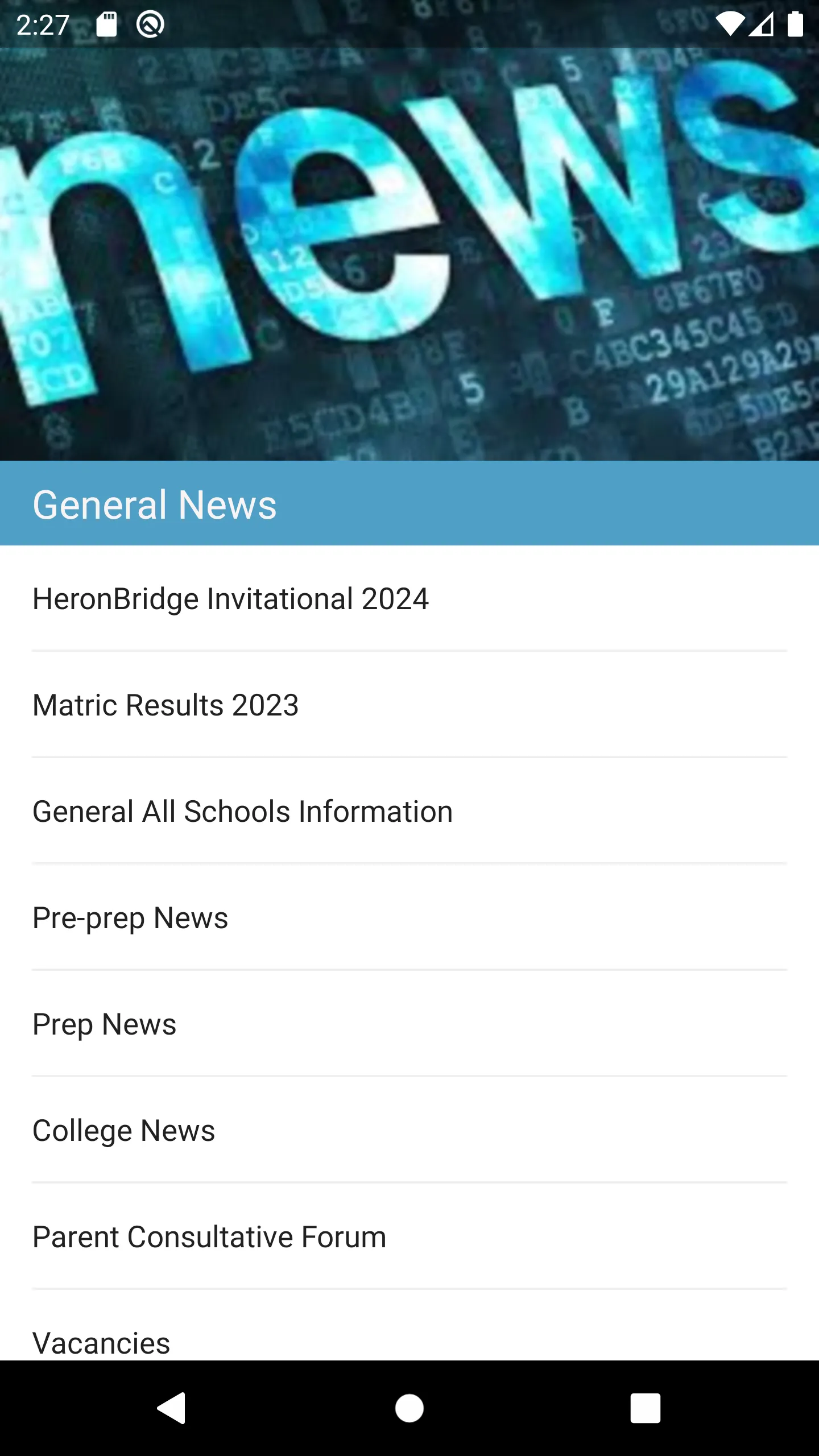 HeronBridge College | Indus Appstore | Screenshot