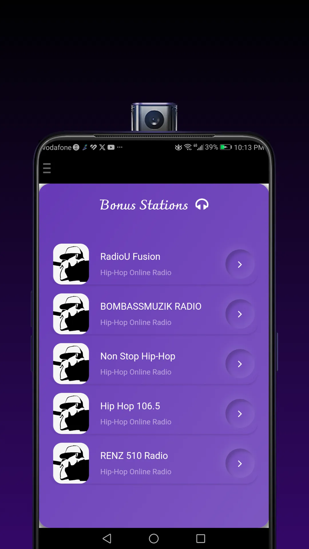 Hip-Hop Online Radio | Indus Appstore | Screenshot