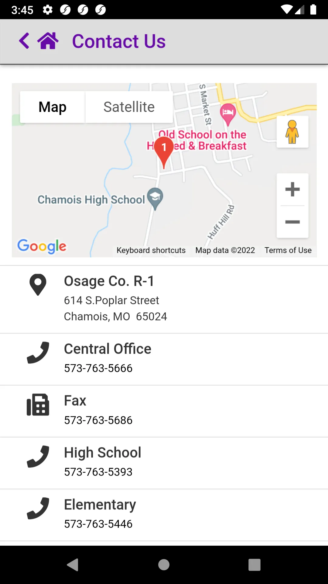 Osage County R-I SD | Indus Appstore | Screenshot