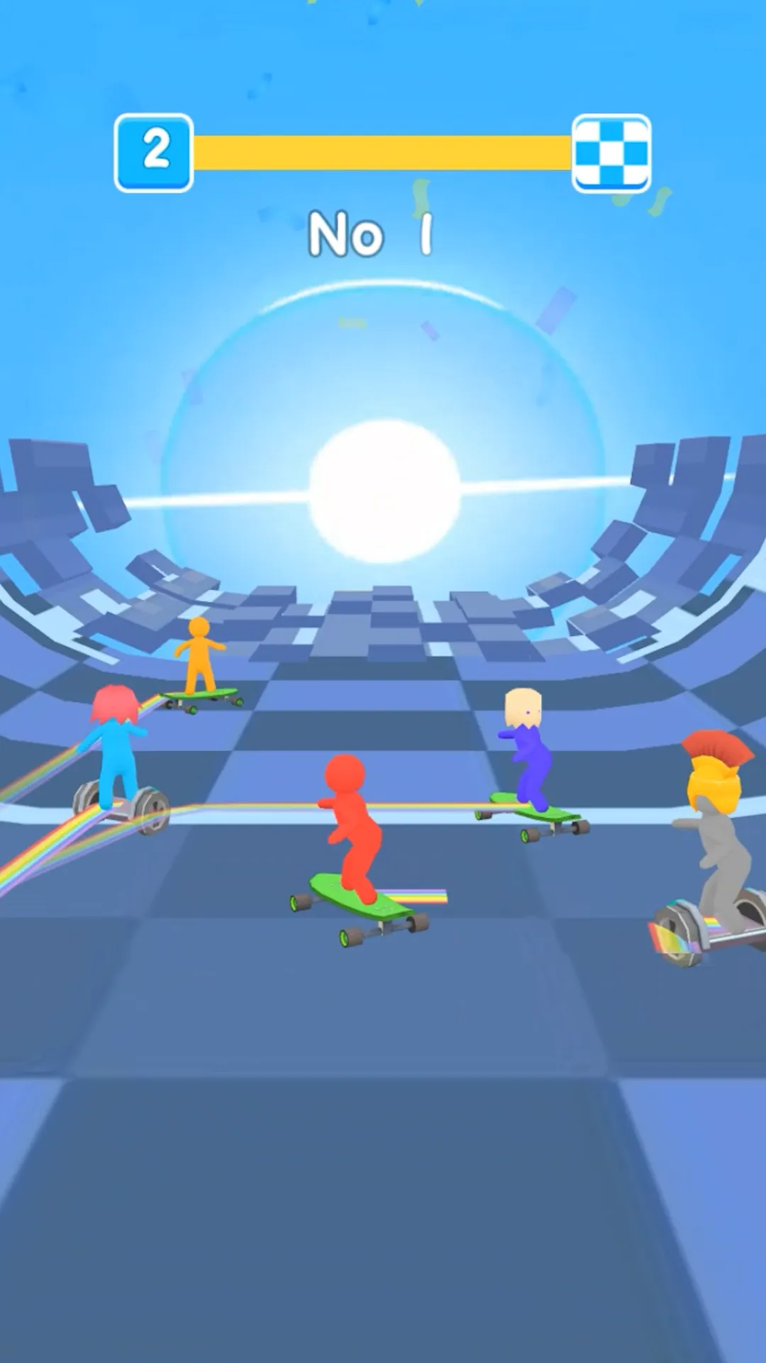 Crazy Skate Race | Indus Appstore | Screenshot