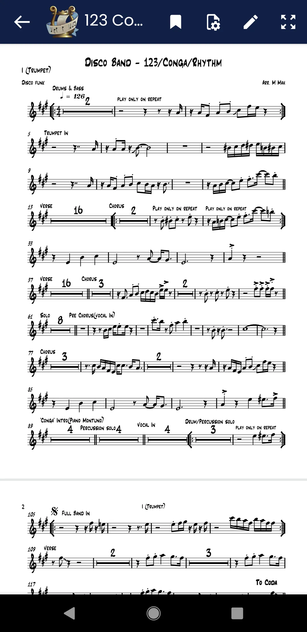 Orpheus Sheet Music Reader | Indus Appstore | Screenshot