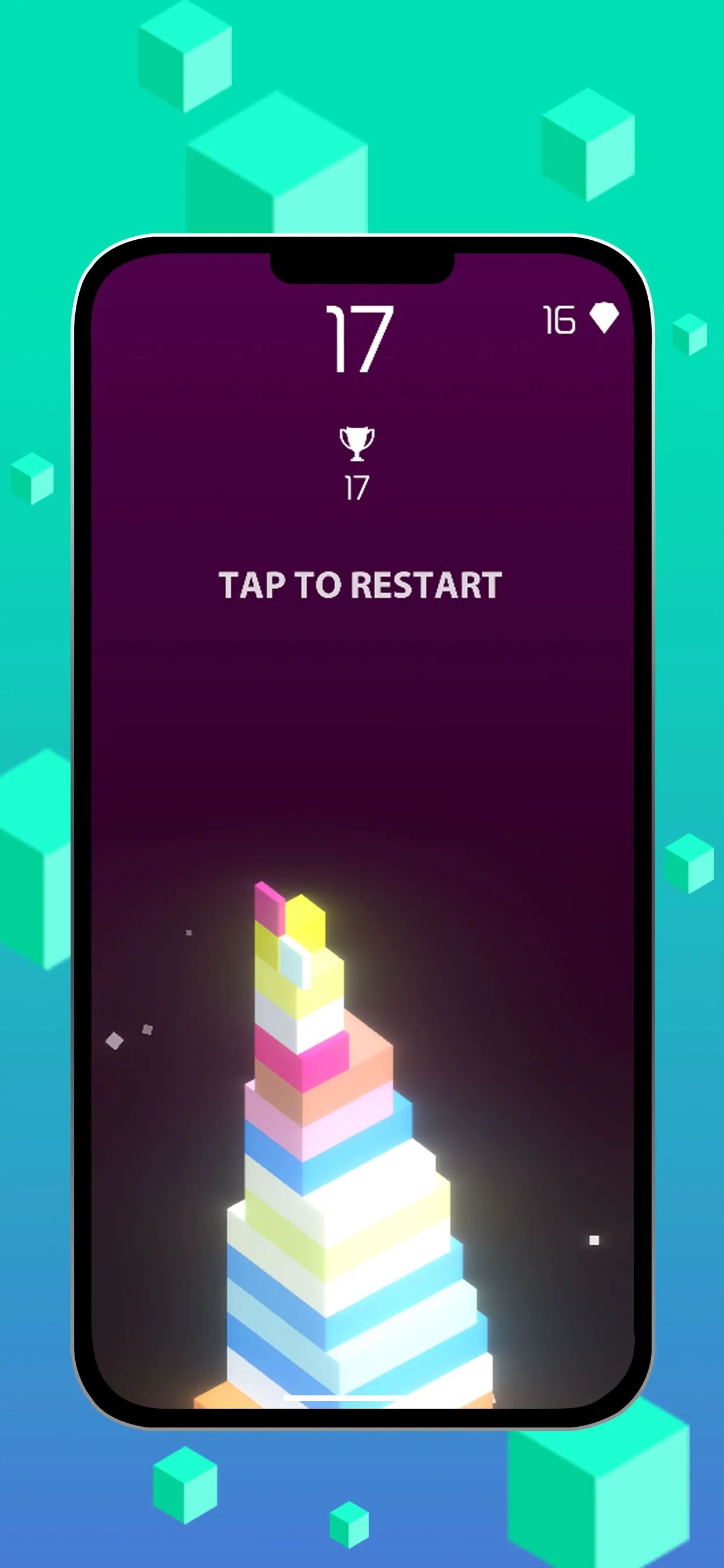 Upblock - Stack the Blocks | Indus Appstore | Screenshot