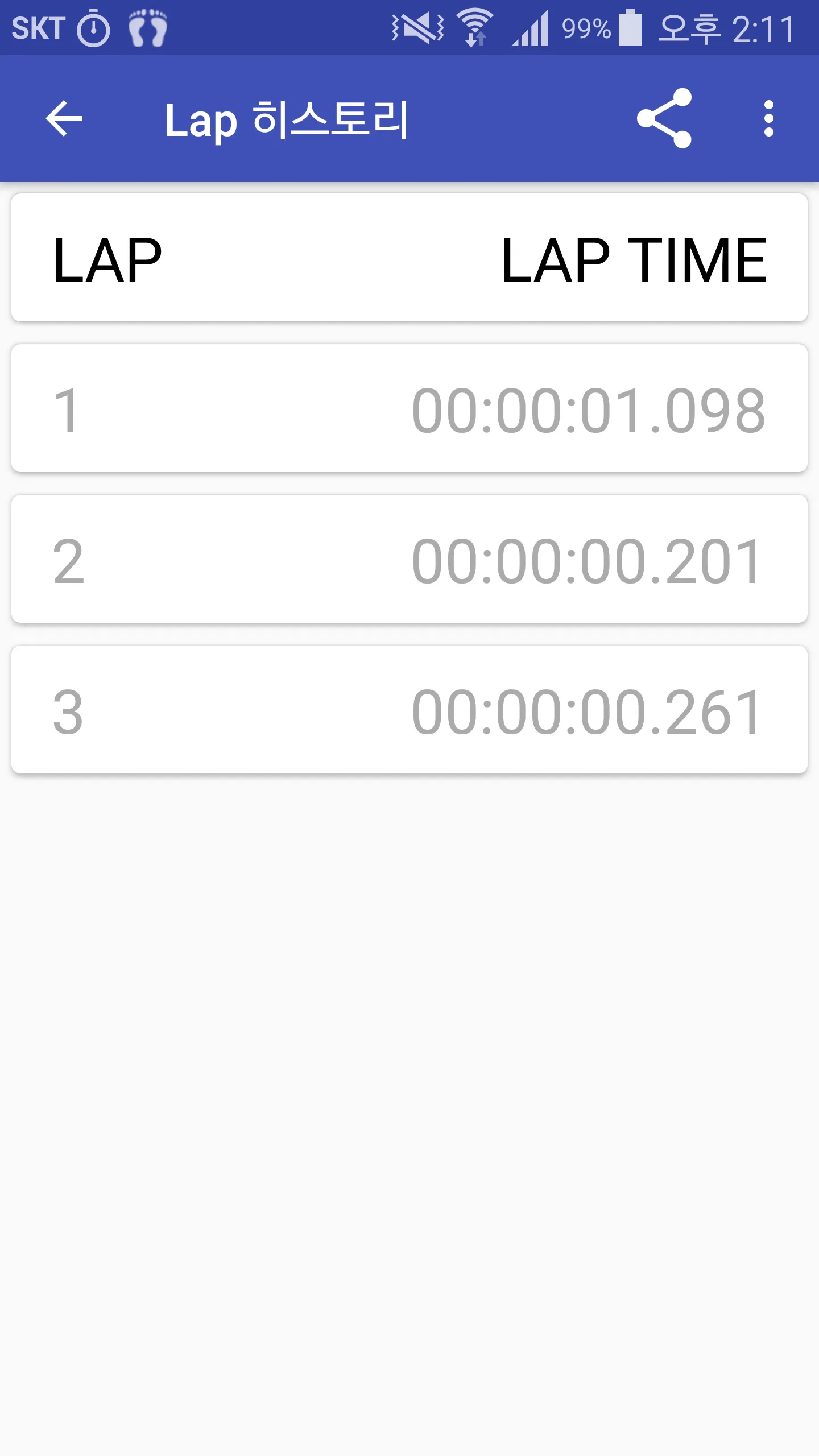 Simple Stopwatch | Indus Appstore | Screenshot