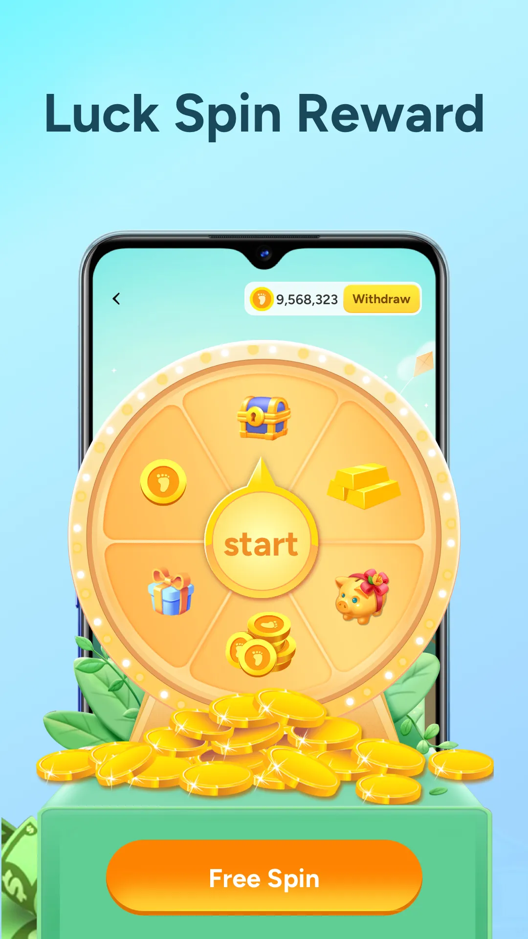 WalkStep:Tracker & Reward | Indus Appstore | Screenshot