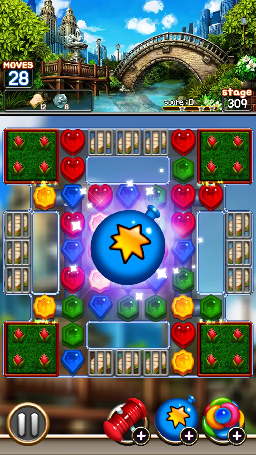 Jewel Royal Garden: Match 3 | Indus Appstore | Screenshot