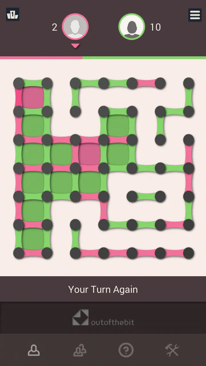 Dots and Boxes - Classic Strat | Indus Appstore | Screenshot