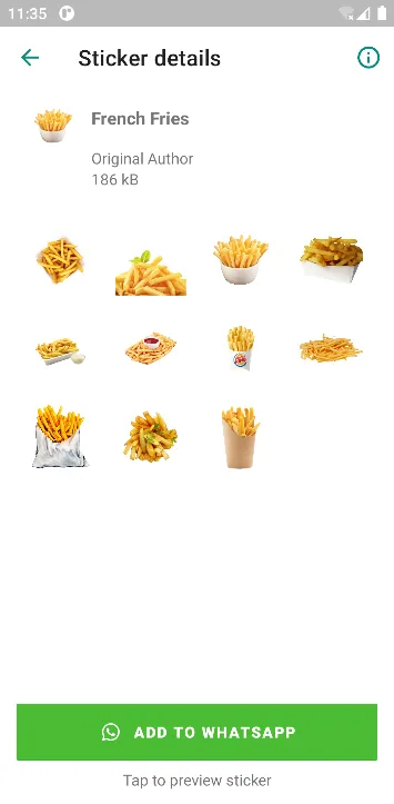 Food Stickers | Indus Appstore | Screenshot