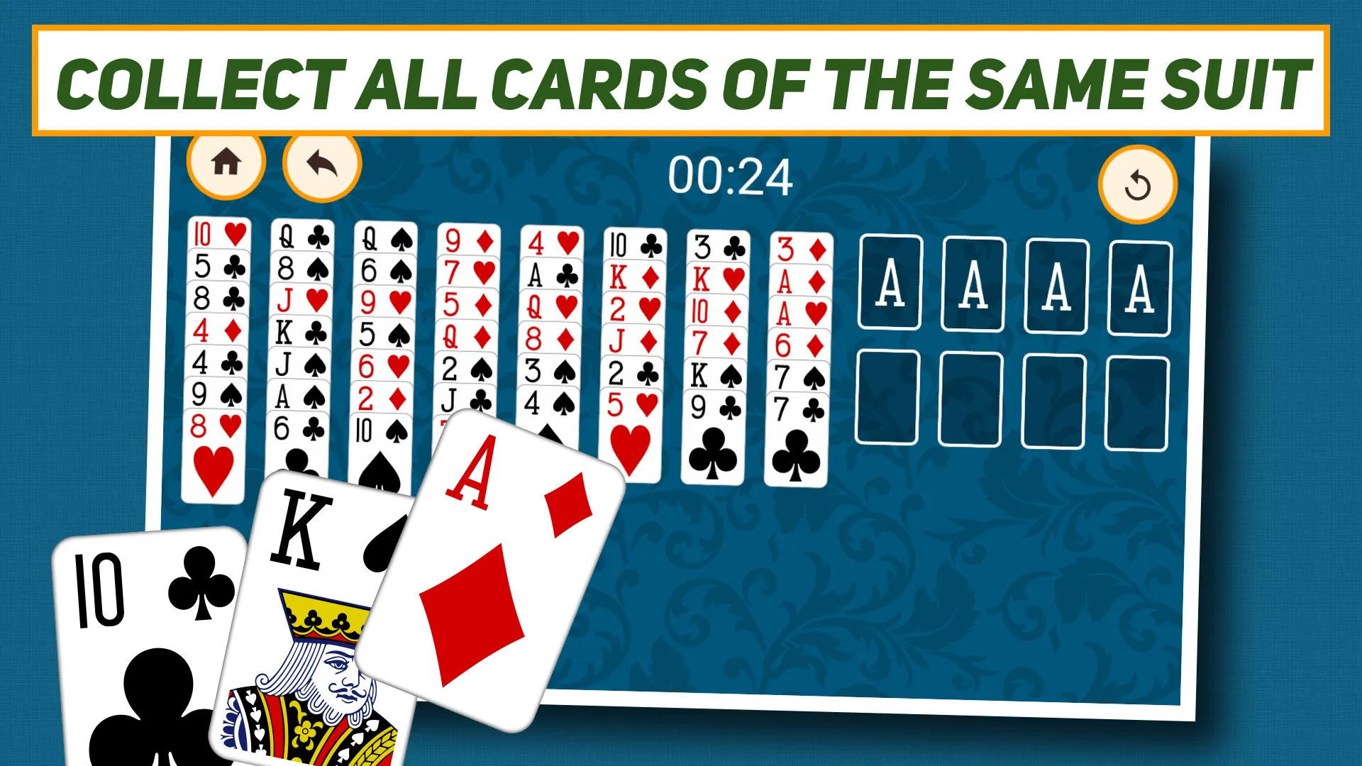 FreeCell Solitaire: Classic | Indus Appstore | Screenshot