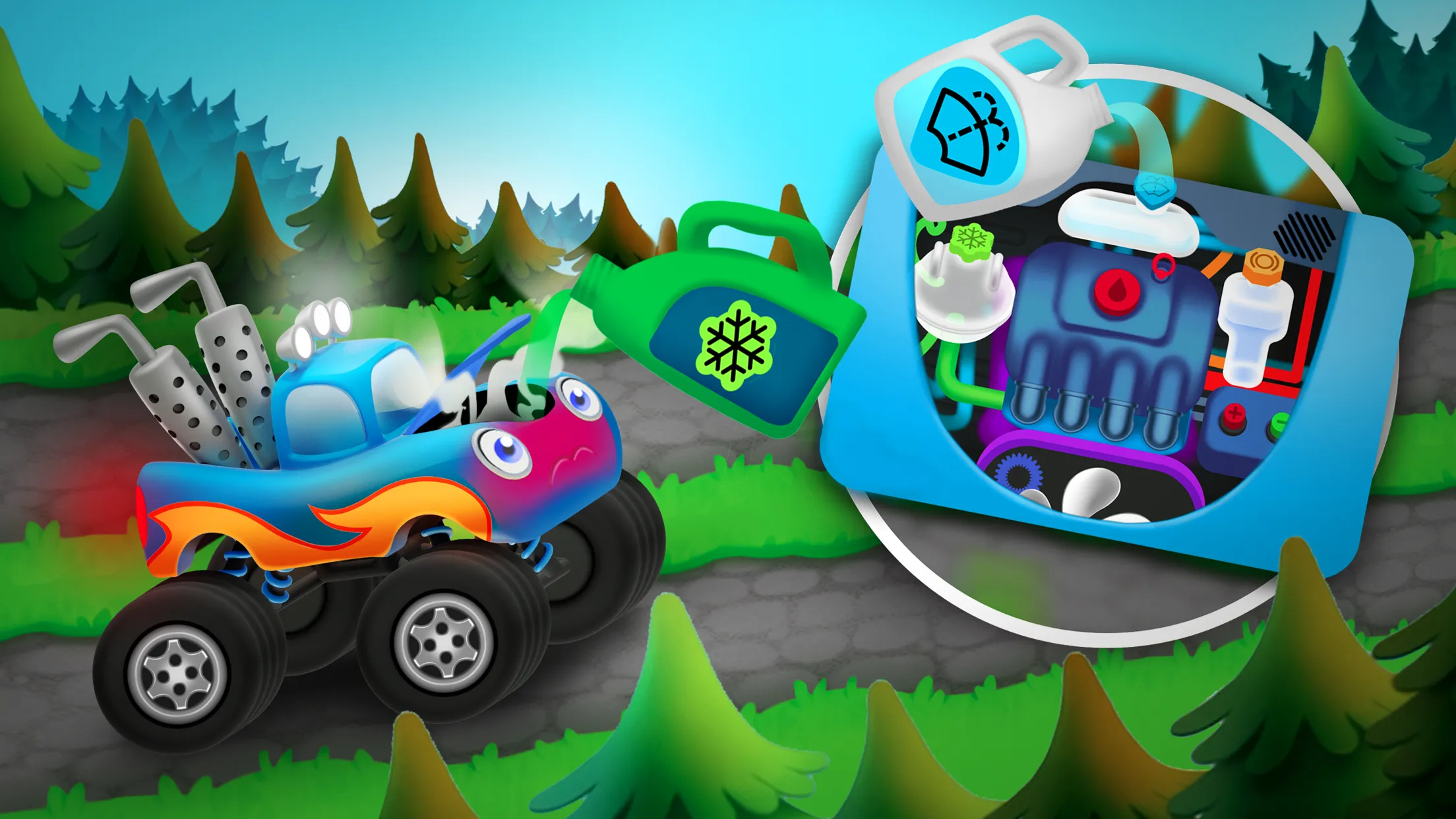 Cars Racing Games For Kids | Indus Appstore | Screenshot