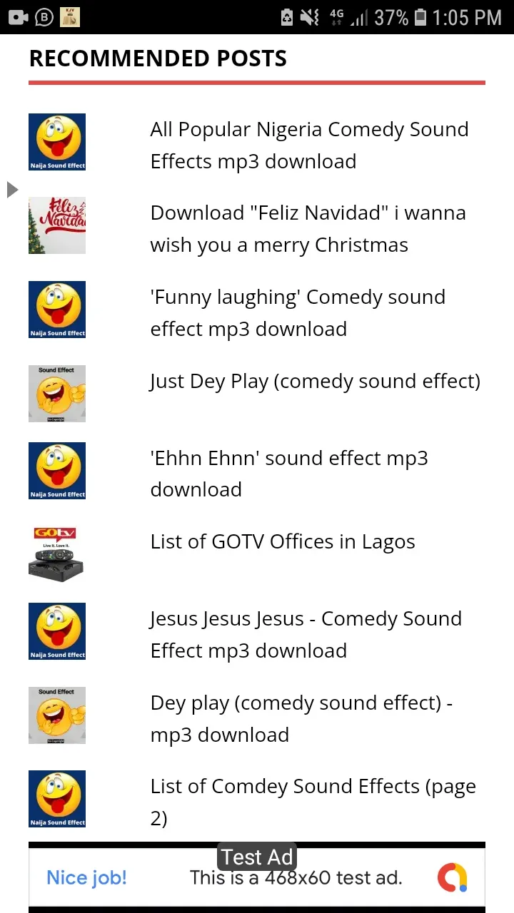 Comedy Funny Sound Effects App | Indus Appstore | Screenshot