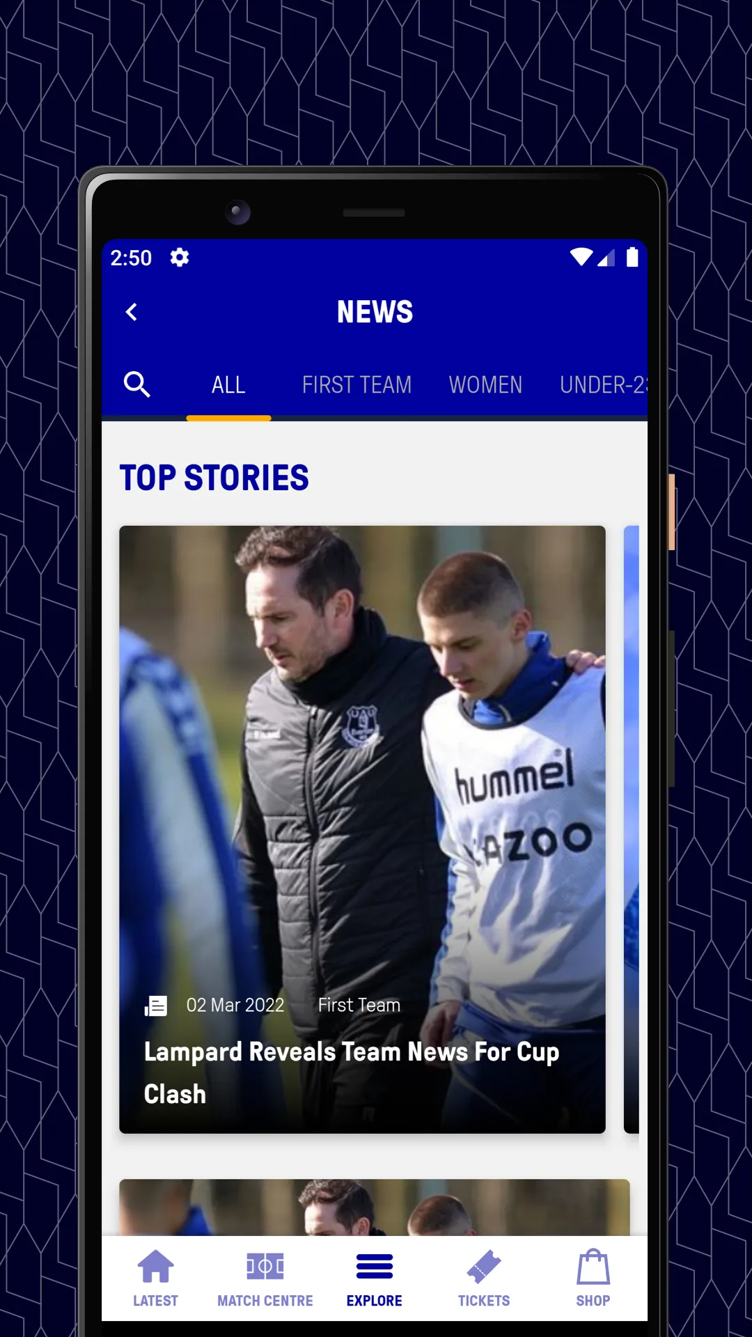 Everton | Indus Appstore | Screenshot