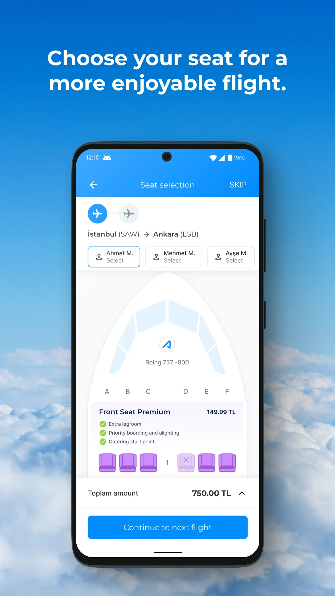 AJet - Cheap Flight Ticket | Indus Appstore | Screenshot