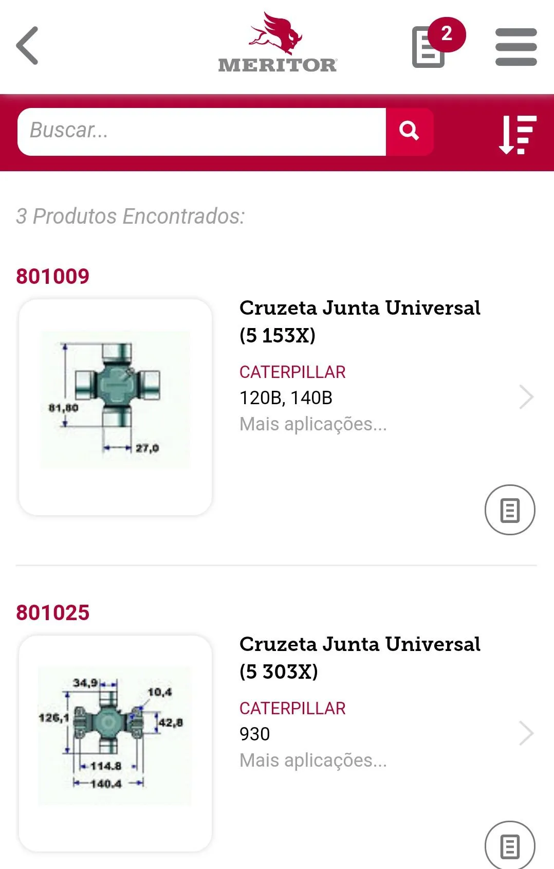 Meritor - Catálogo | Indus Appstore | Screenshot