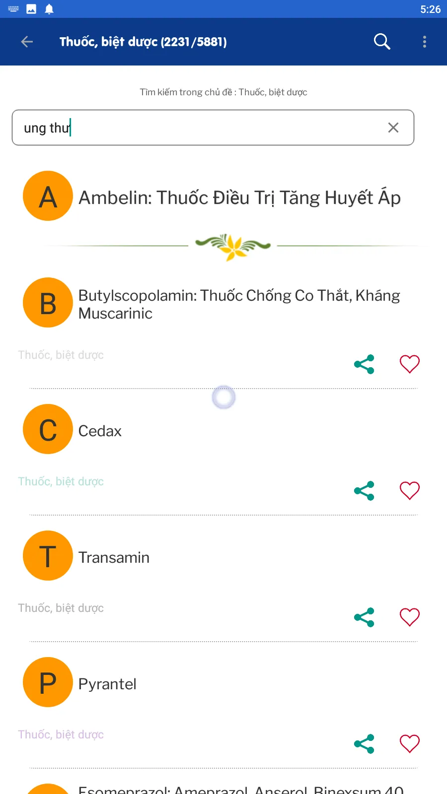 Cây thuốc, Vị thuốc, Biệt dược | Indus Appstore | Screenshot