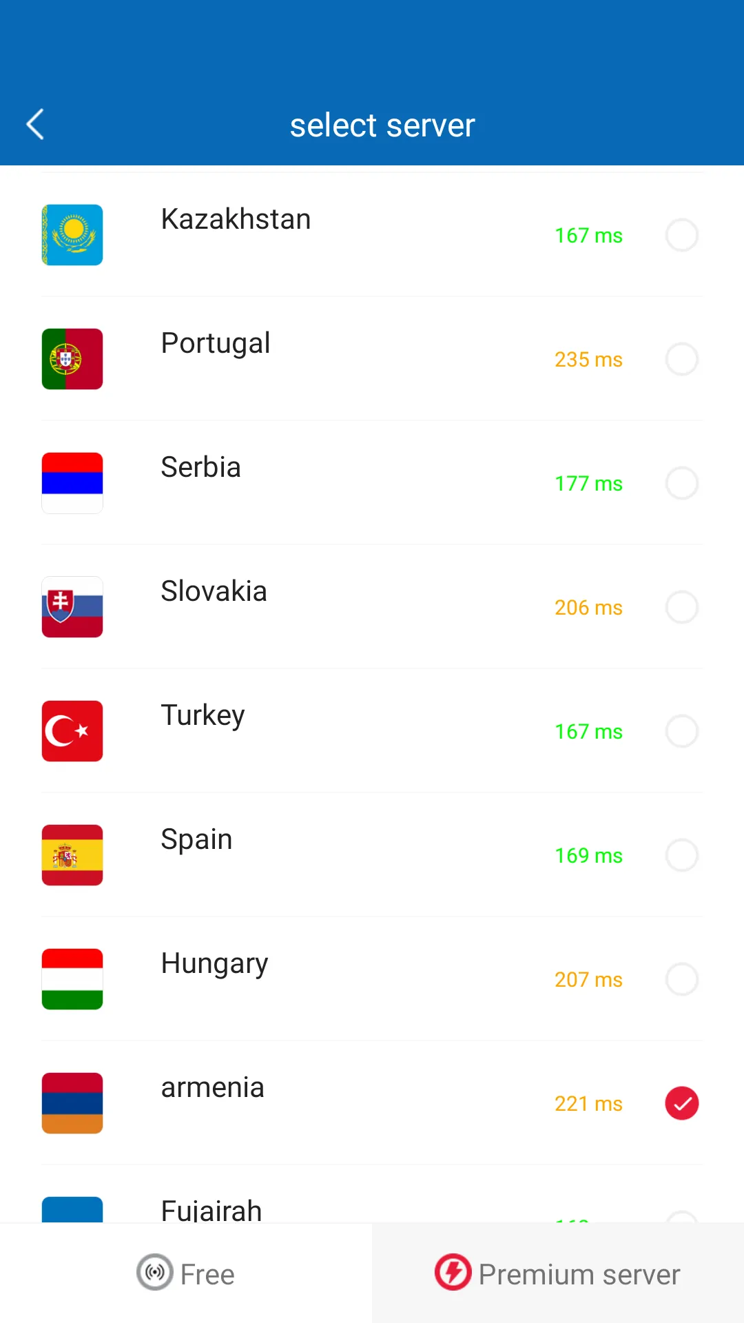 VPN Armenia - Use Armenia IP | Indus Appstore | Screenshot