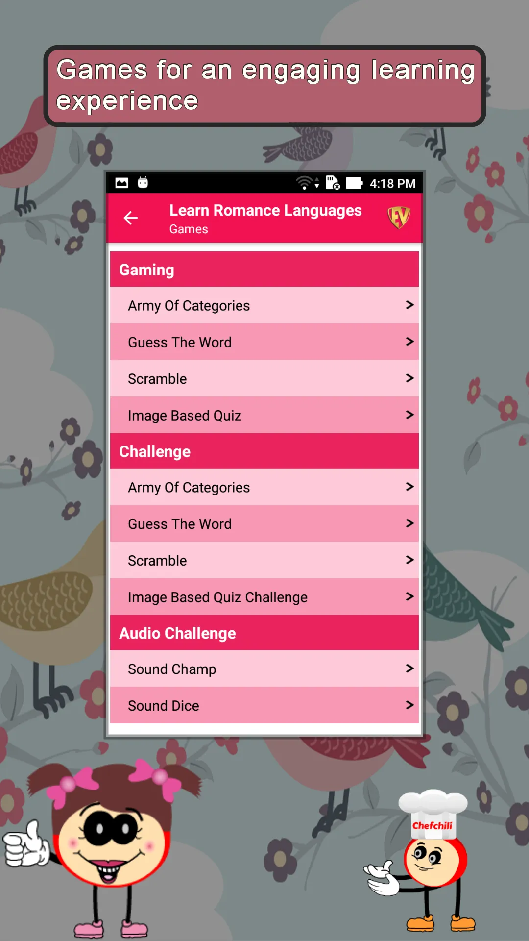 Learn Romance Languages | Indus Appstore | Screenshot