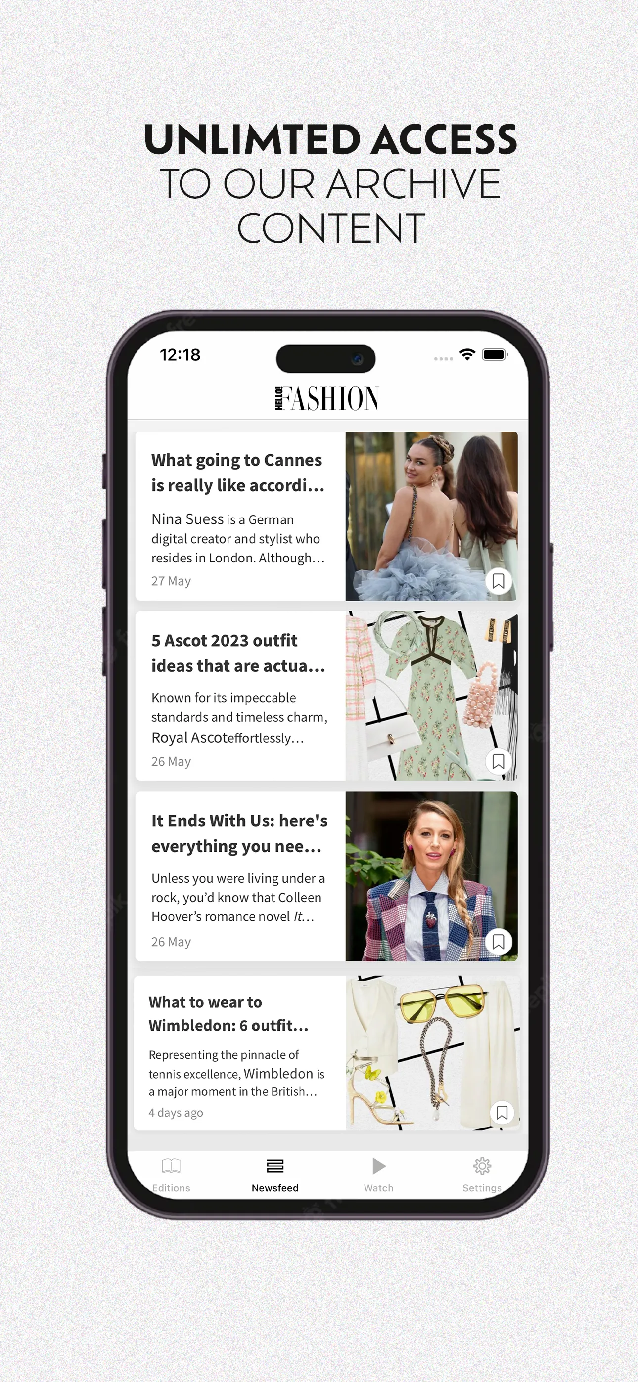 HELLO! Fashion Magazine | Indus Appstore | Screenshot