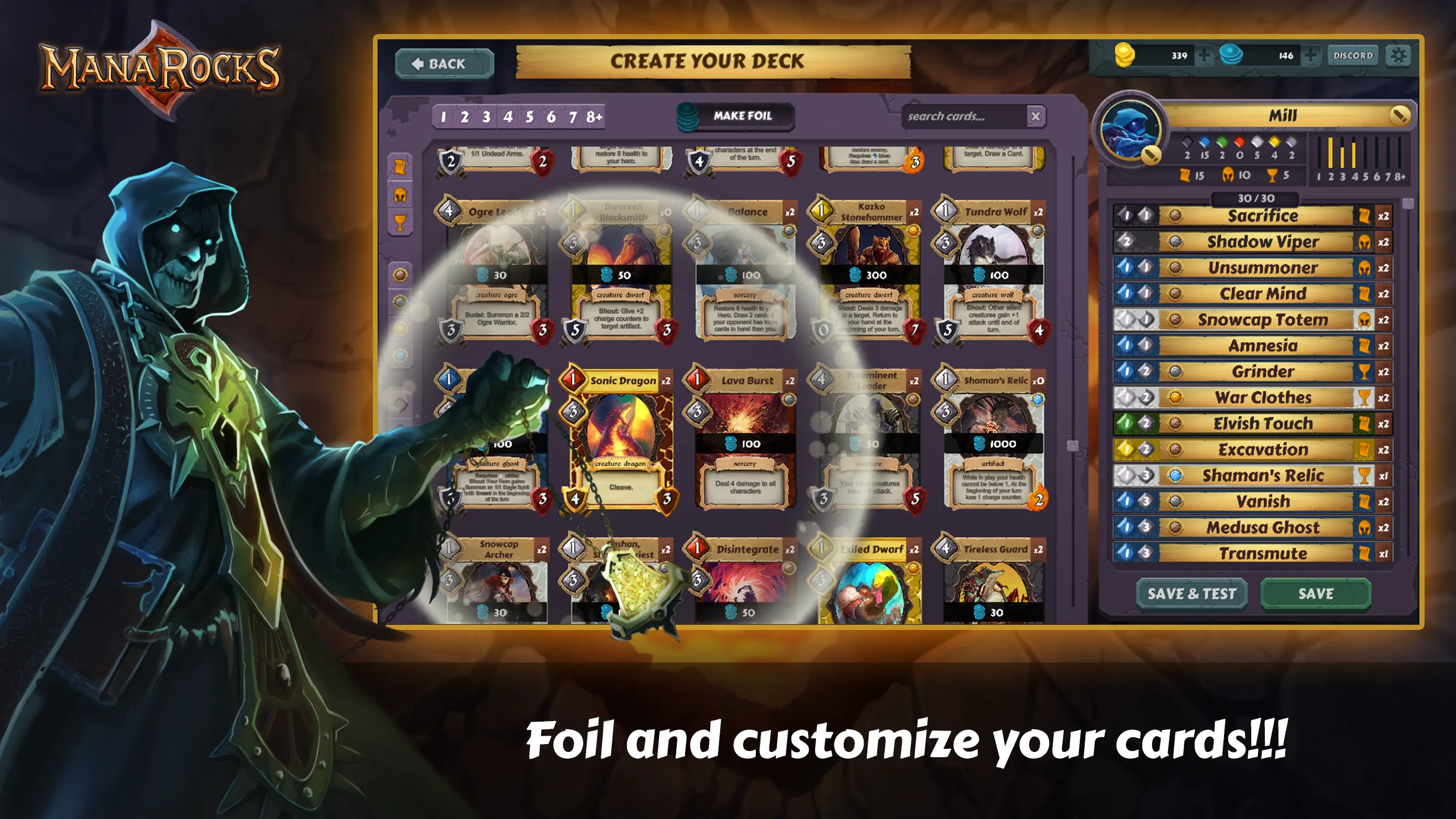 ManaRocks: Seasonal Card Game | Indus Appstore | Screenshot