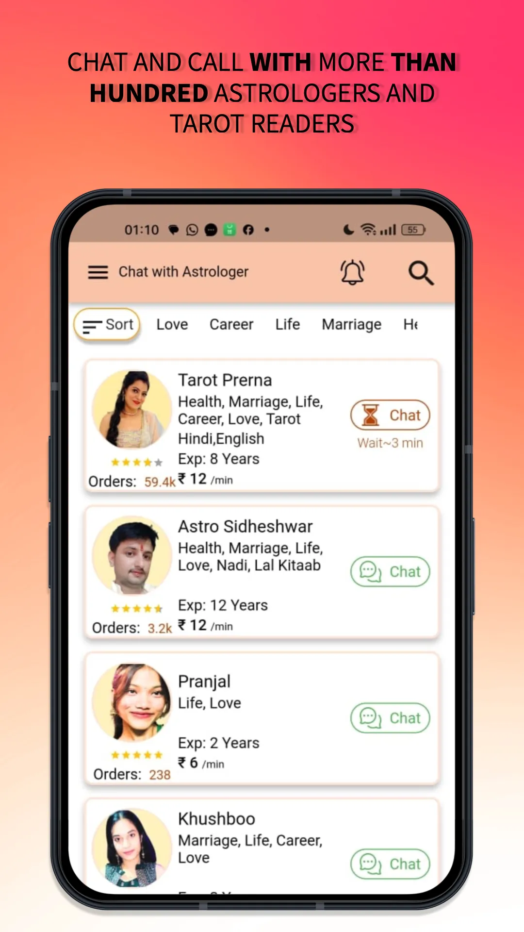 Astrochats: Talk to Astrologer | Indus Appstore | Screenshot