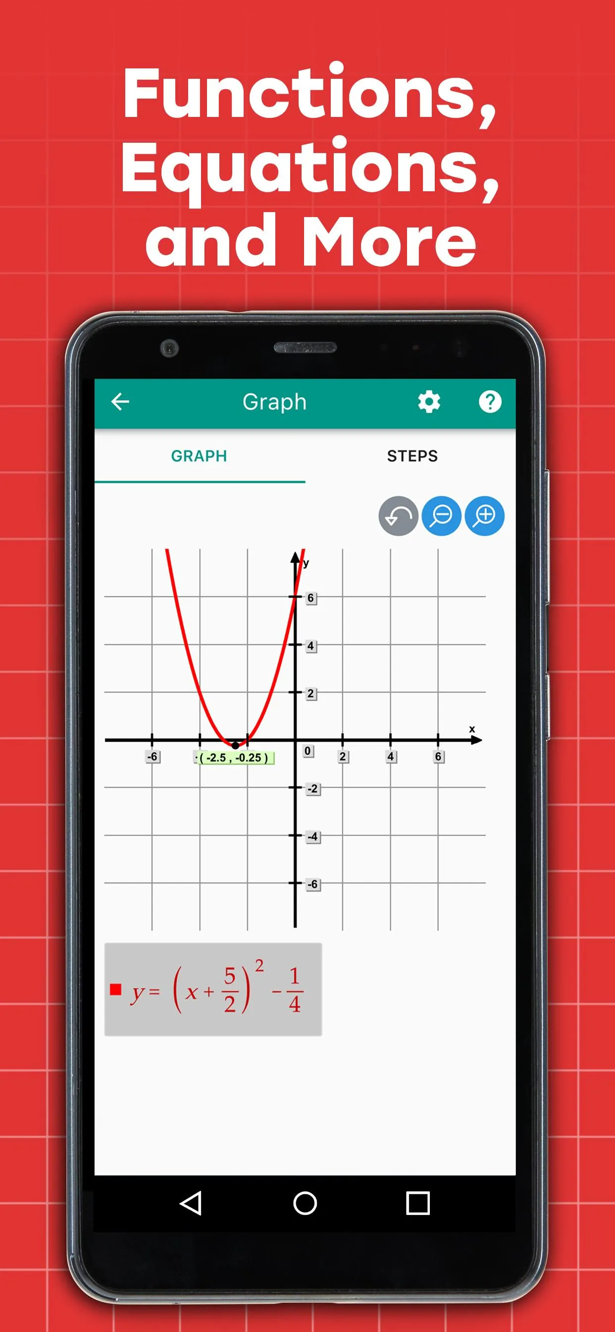 Algebrator-step-by-step solver | Indus Appstore | Screenshot