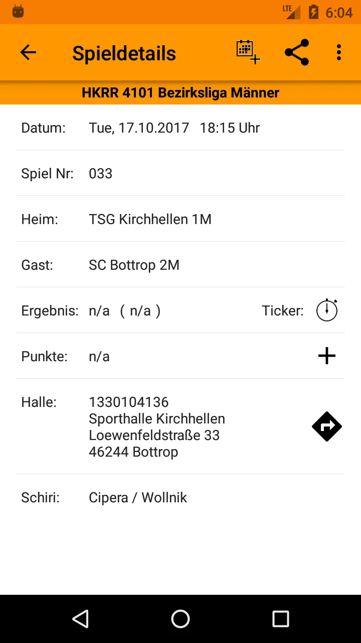 TSG Kirchhellen Handball | Indus Appstore | Screenshot