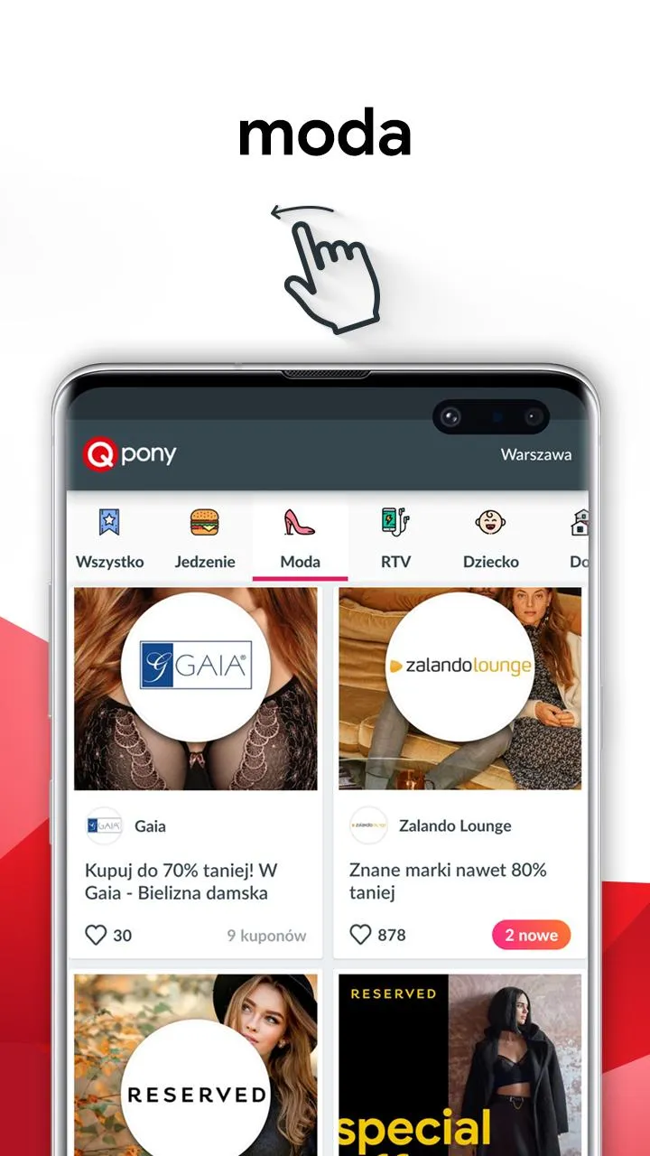 Qpony Okazje Zniżki Kupony Rab | Indus Appstore | Screenshot