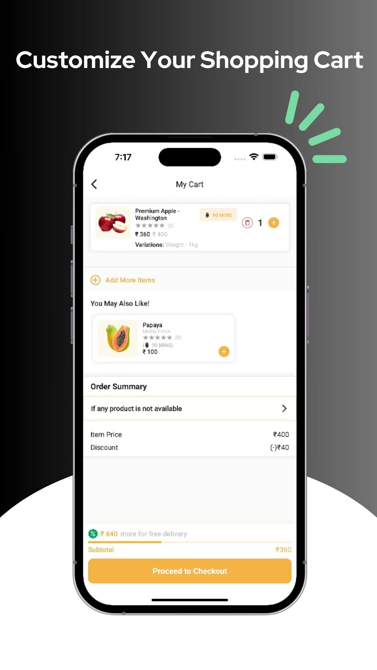 Grocery bids - Shopping App | Indus Appstore | Screenshot