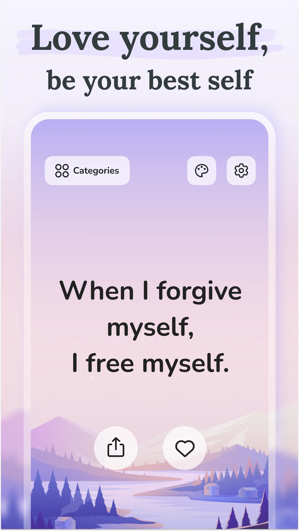 Daily Affirmations: Motivation | Indus Appstore | Screenshot