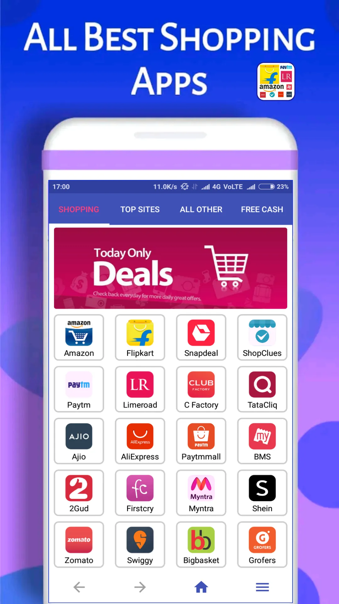 All in One Online Shopping App | Indus Appstore | Screenshot