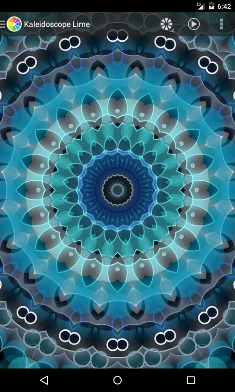 Kaleidoscope Lime | Indus Appstore | Screenshot