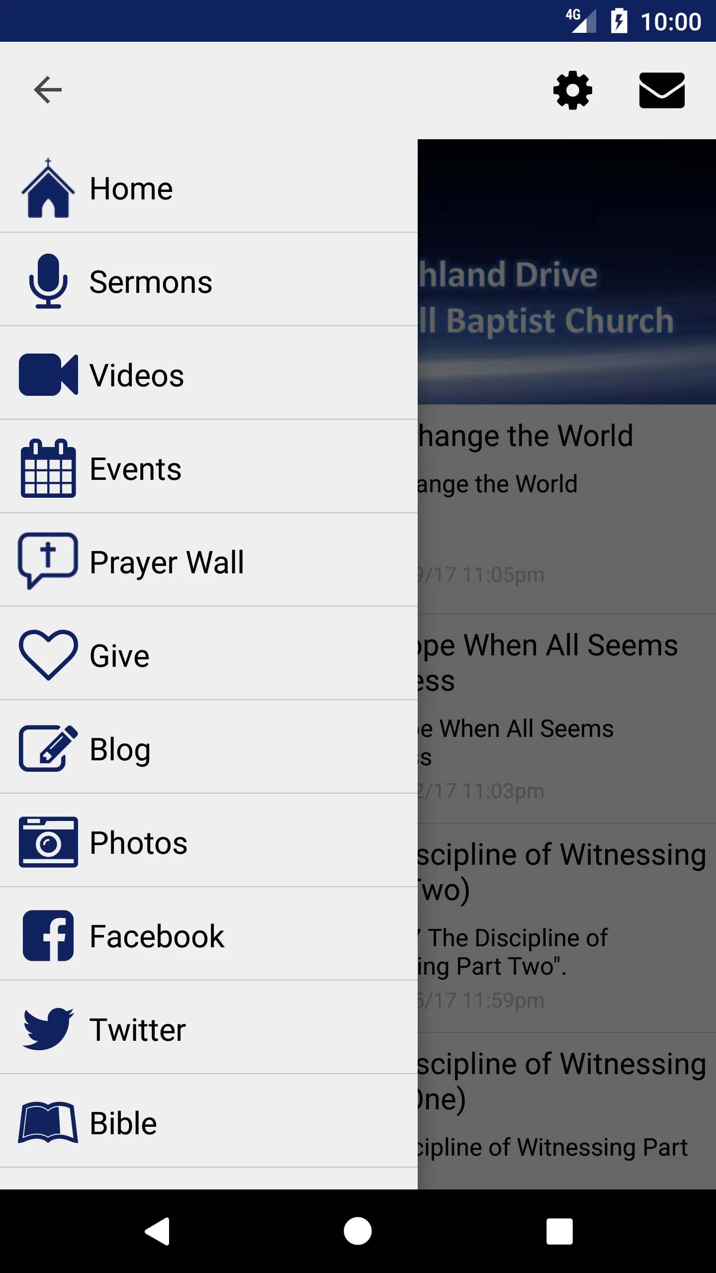 Highland Drive FWB Church | Indus Appstore | Screenshot