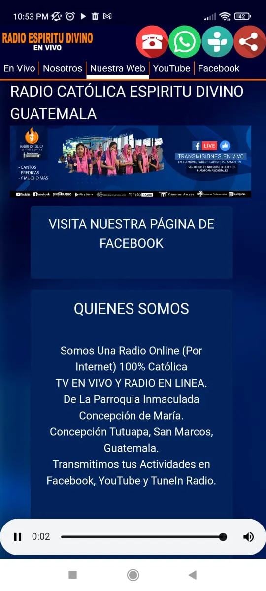 Radio Espiritu Divino | Indus Appstore | Screenshot