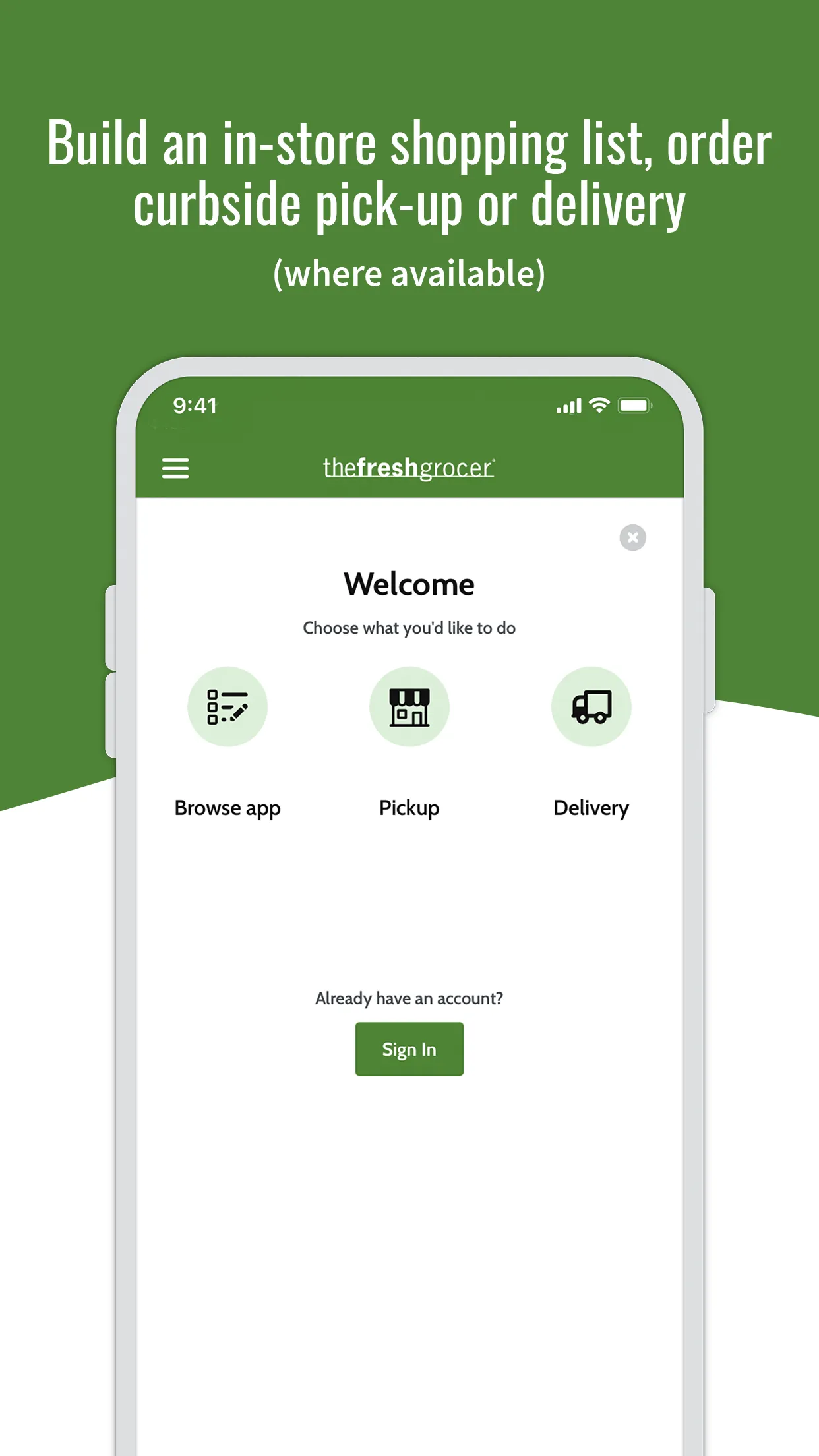 The Fresh Grocer | Indus Appstore | Screenshot