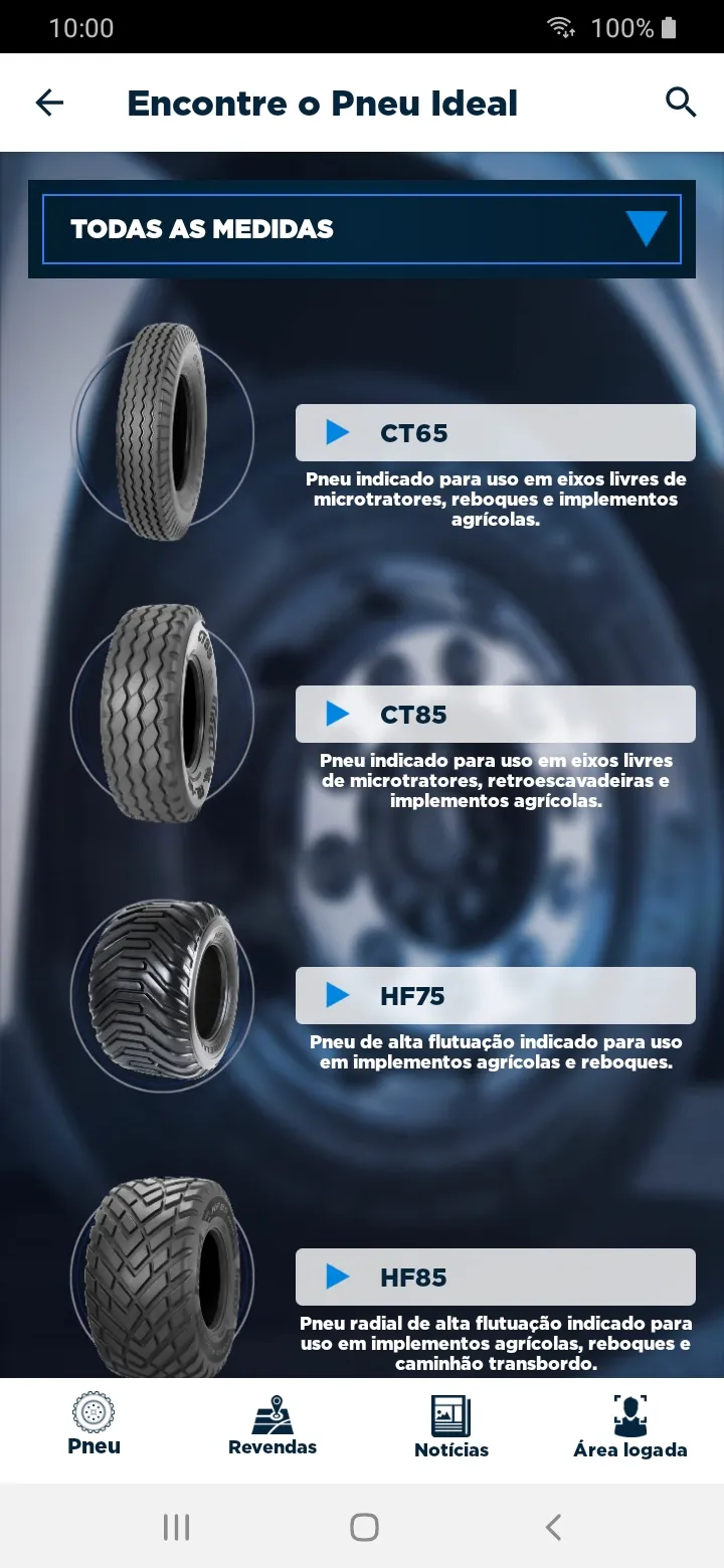 Prometeon Tyres | Indus Appstore | Screenshot