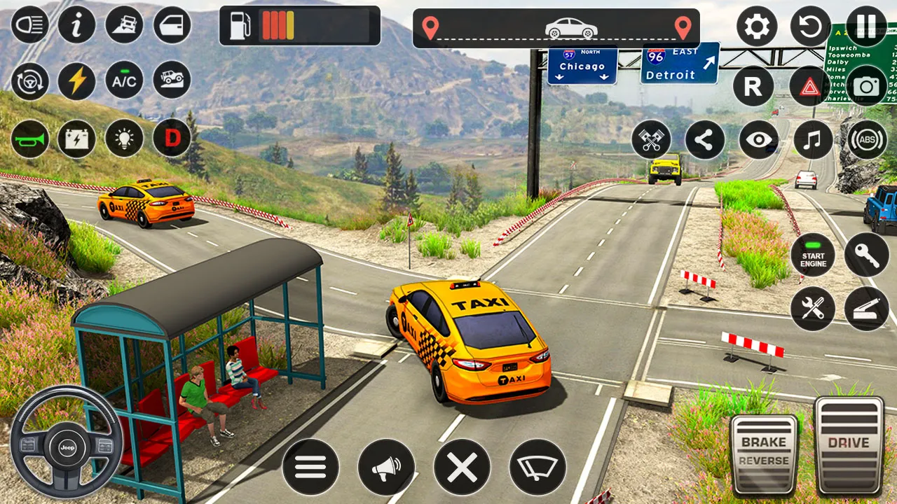 Grand Taxi Simulator Games 3d | Indus Appstore | Screenshot