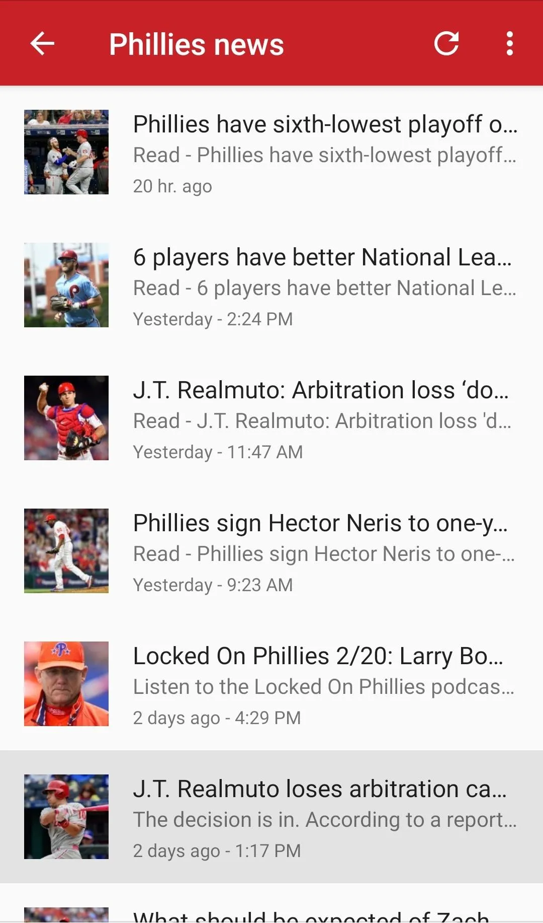 Phillies Nation | Indus Appstore | Screenshot