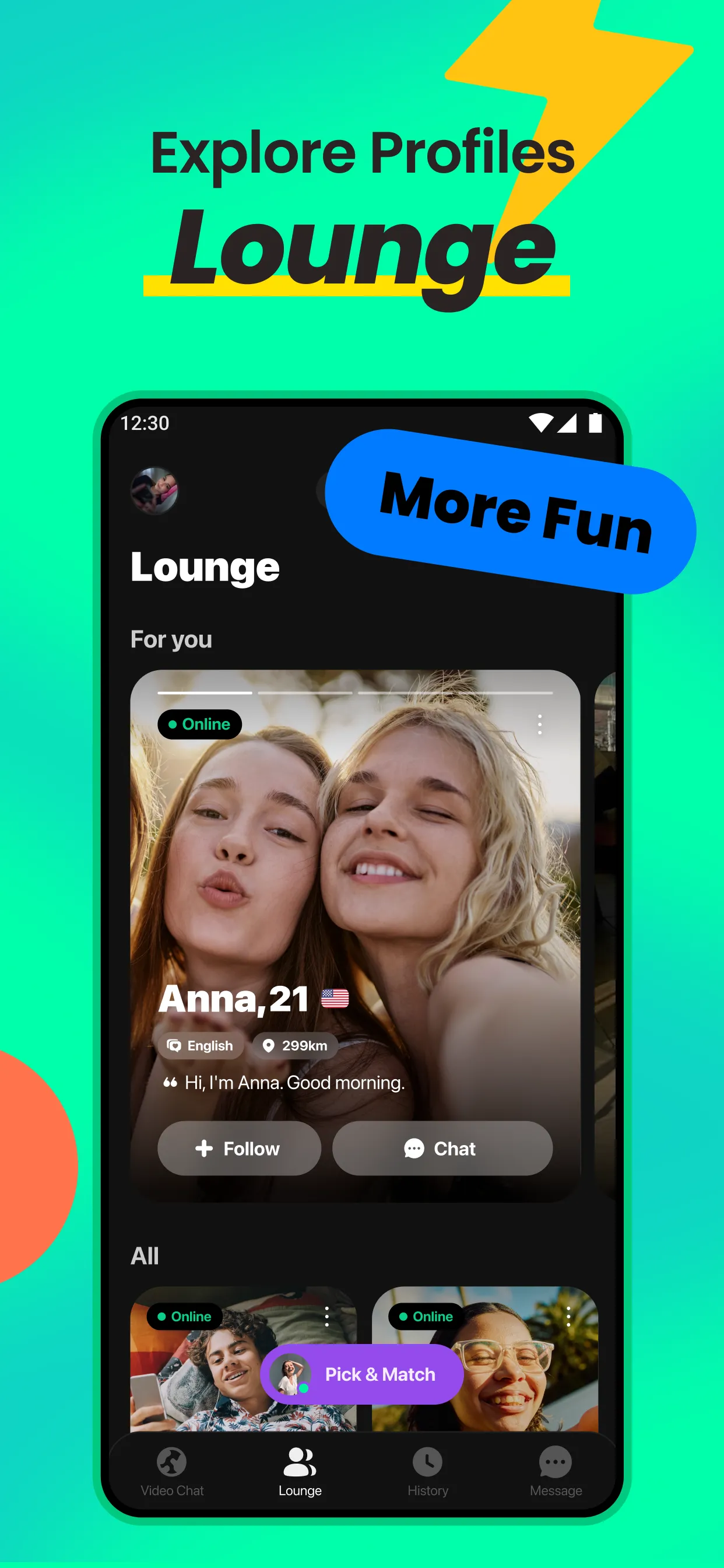 Azar: 1 on 1 Video Chat Online | Indus Appstore | Screenshot