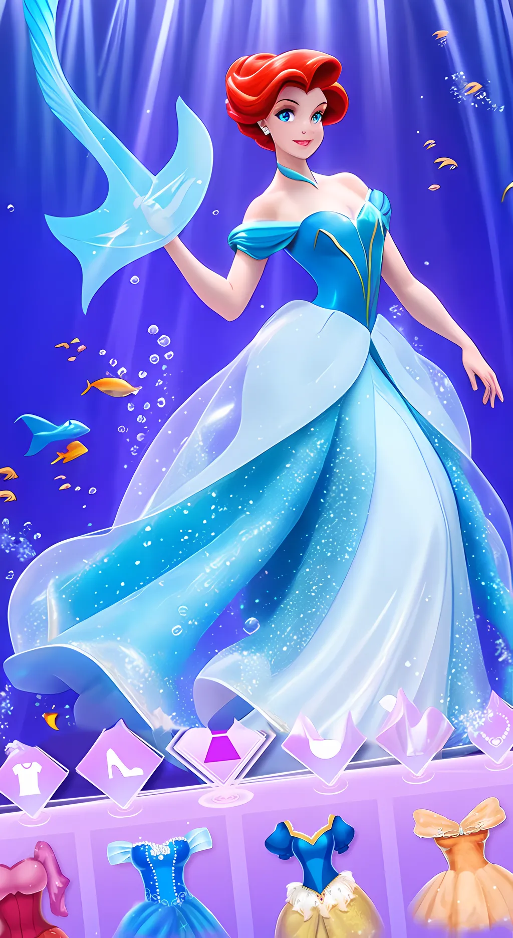 Undersea Princess Style Model | Indus Appstore | Screenshot