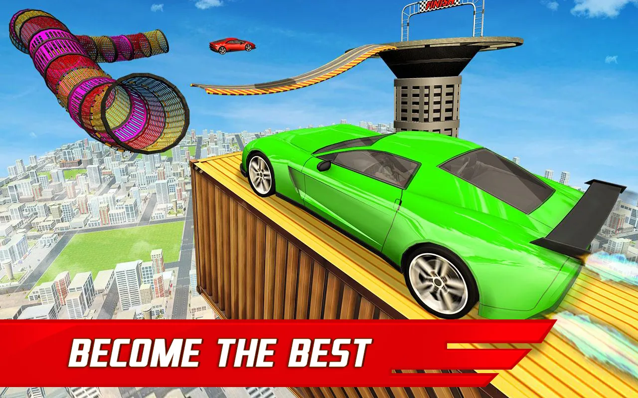 Racing Car Stunts: Crazy Track | Indus Appstore | Screenshot