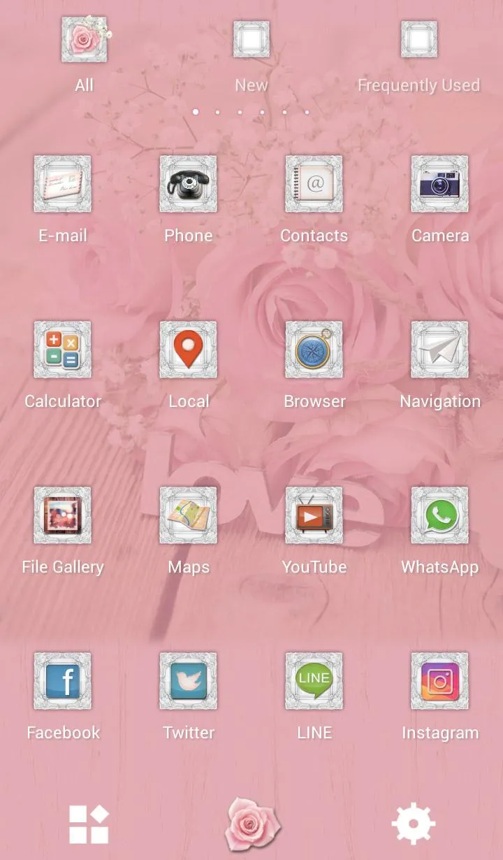 Roes Bouquet Theme | Indus Appstore | Screenshot