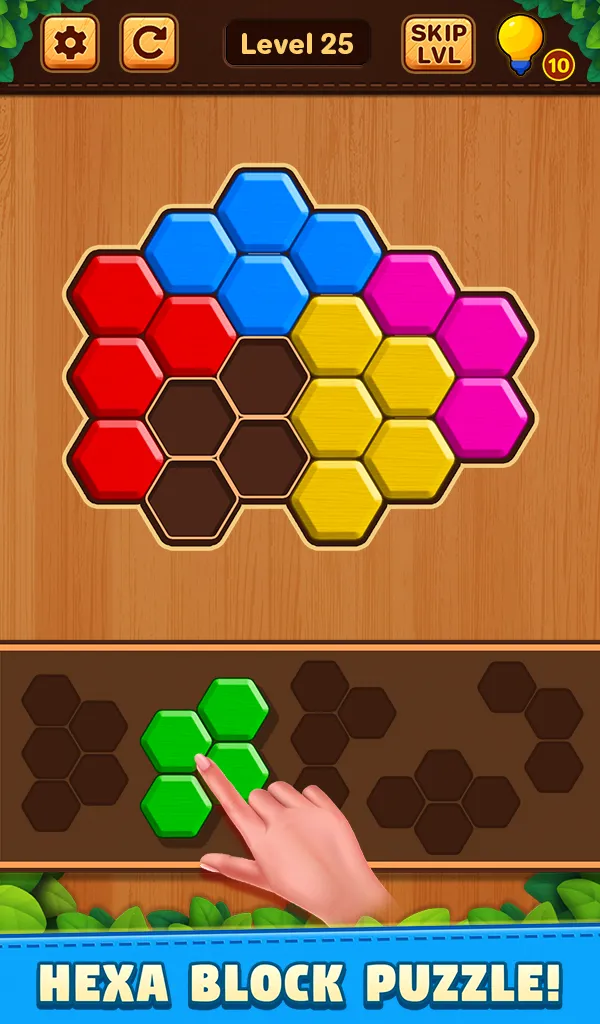 Wood Block Puzzle Classic Game | Indus Appstore | Screenshot