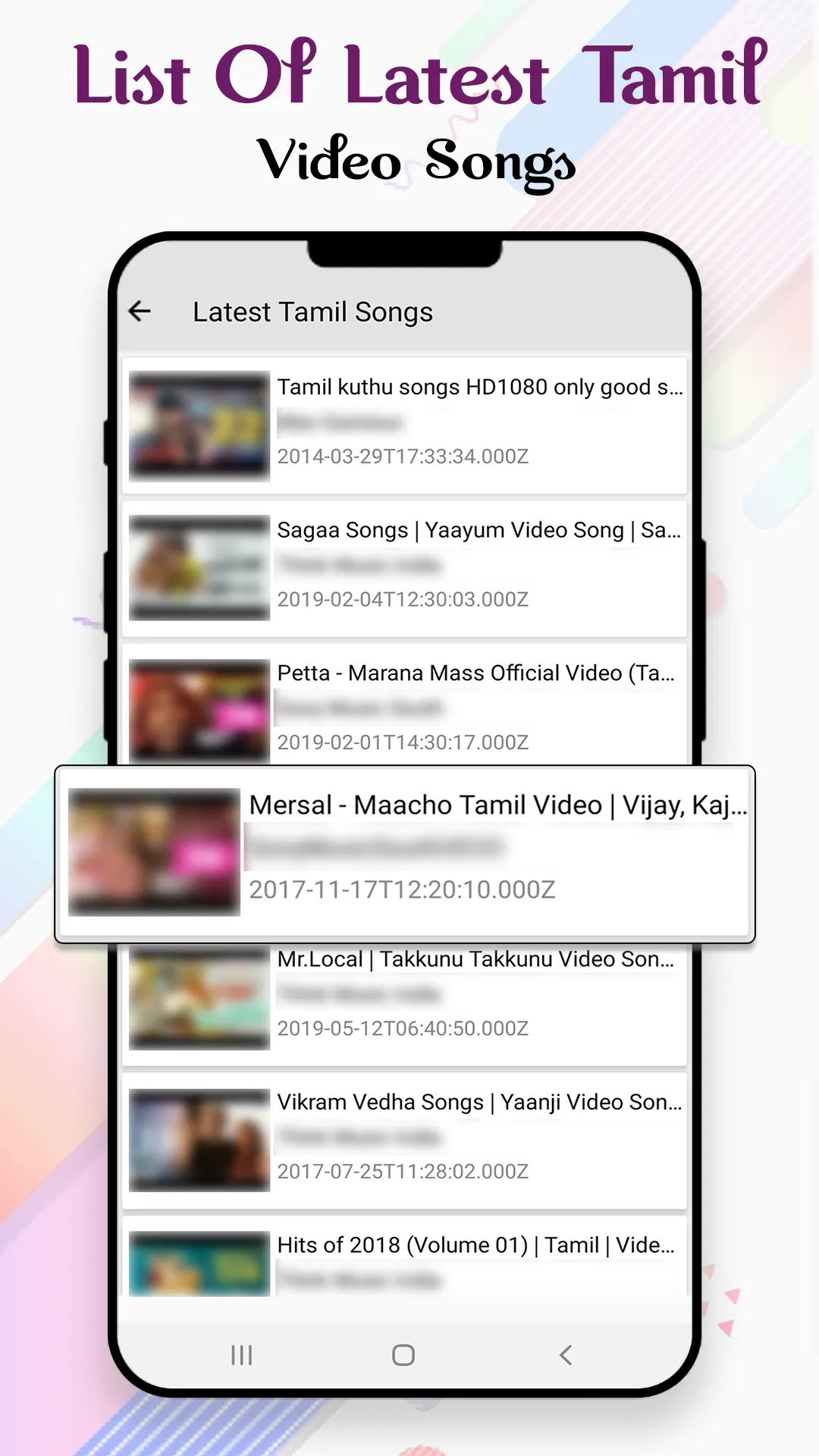 Tamil Songs: Tamil Video: Tami | Indus Appstore | Screenshot